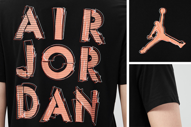 Air Jordan T-Shirt 3D Effect