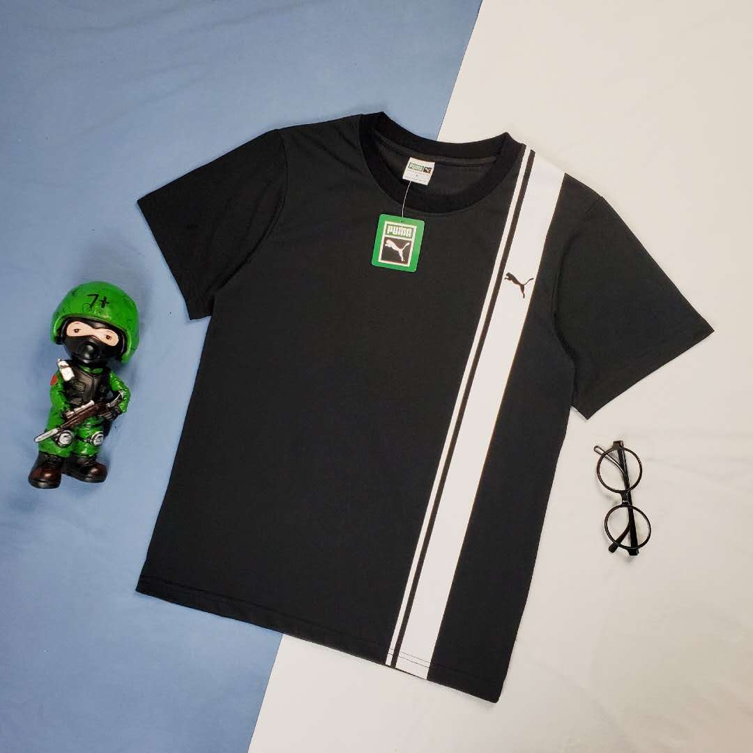 T-Shirt Puma con riga verticale