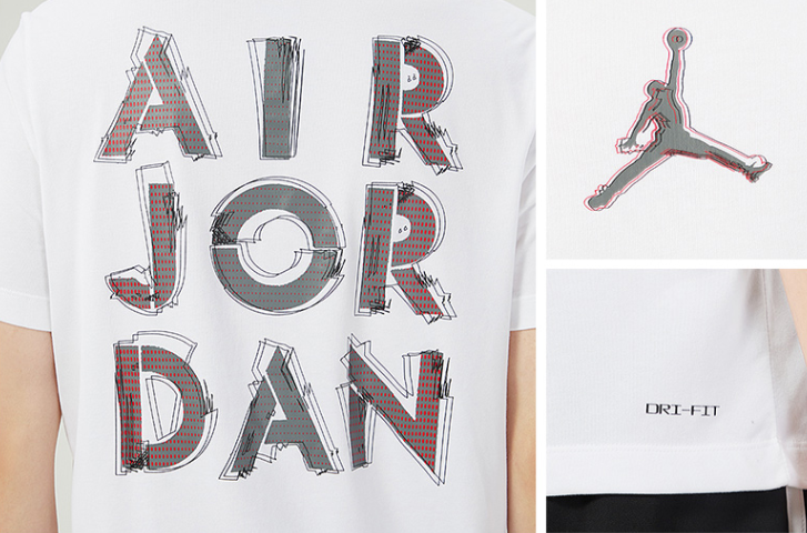Air Jordan T-Shirt 3D Effect