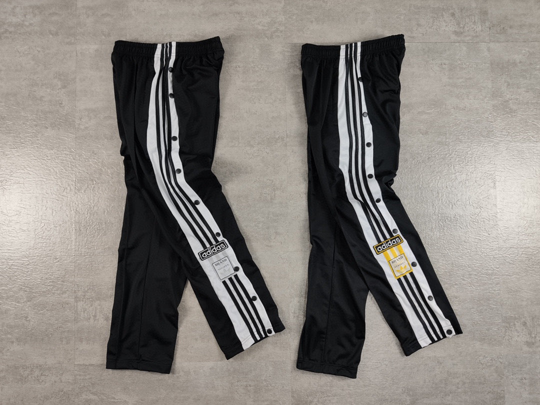 Adidas Pantalone Tuta Con apertura laterale a bottoni