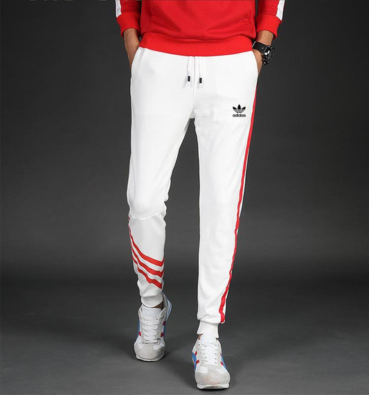 Pantalone Adidas con strisce diagonali