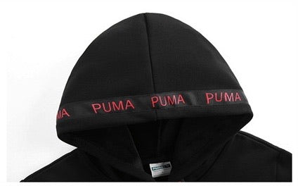 Felpa Puma con logo su lacci
