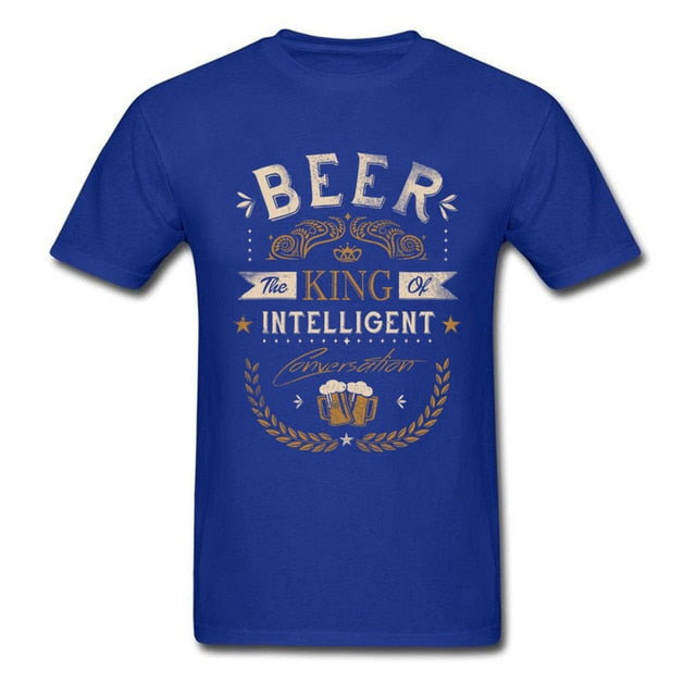 Oh Beer T-shirt King Of Intelligent