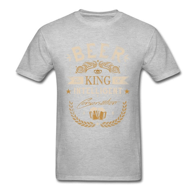 Oh Beer T-shirt King Of Intelligent