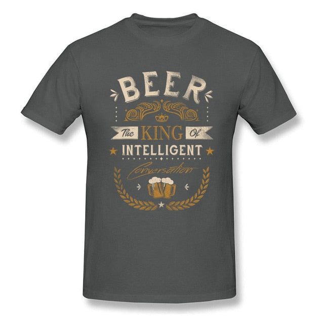 Oh Beer T-shirt King Of Intelligent