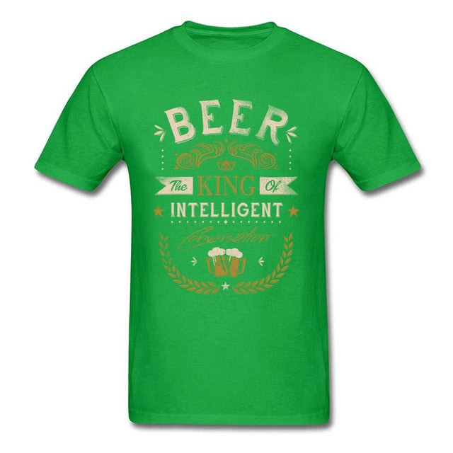 Oh Beer T-shirt King Of Intelligent