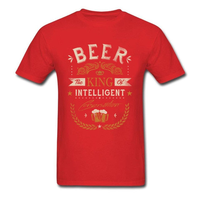 Oh Beer T-shirt King Of Intelligent