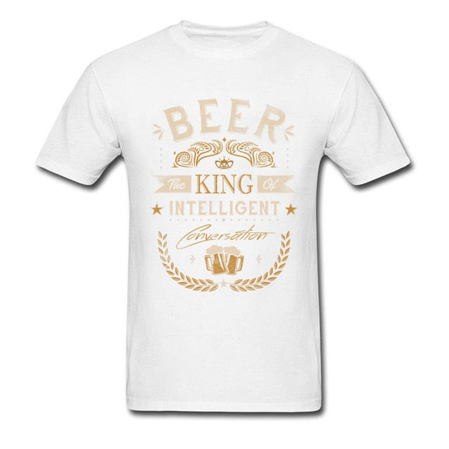 Oh Beer T-shirt King Of Intelligent