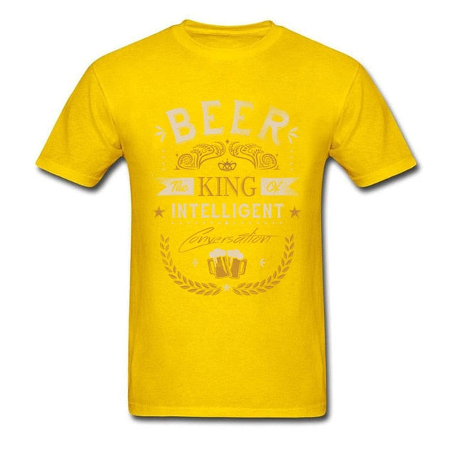 Oh Beer T-shirt King Of Intelligent