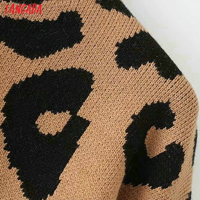 Maglioncino leopardato