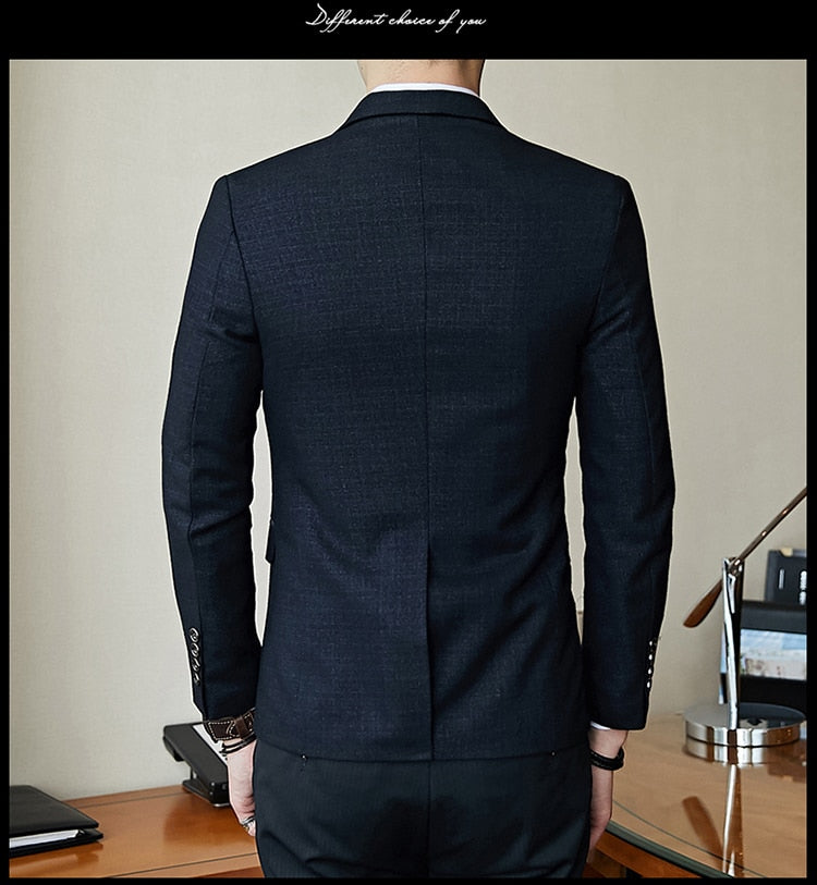 Blazer sportivo ad un bottone slim