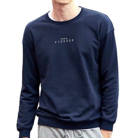 Maglia a maniche lunghe con stampa sul petto Pioneer