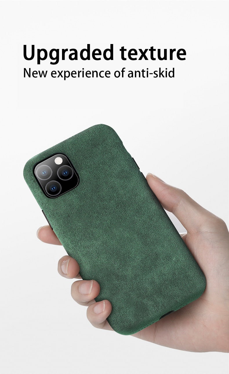 Cover in Alcantara per iPhone 11, 11 Pro, 11 Pro Max