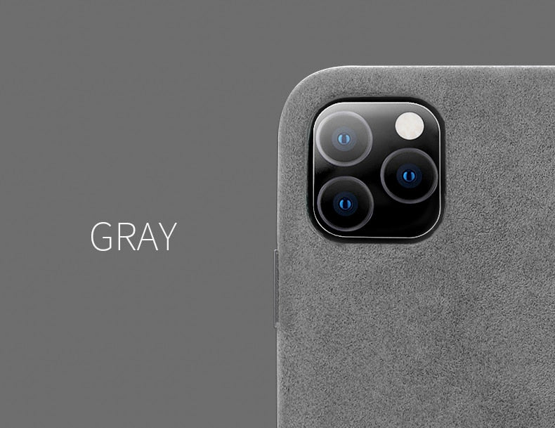 Cover in Alcantara per iPhone 11, 11 Pro, 11 Pro Max