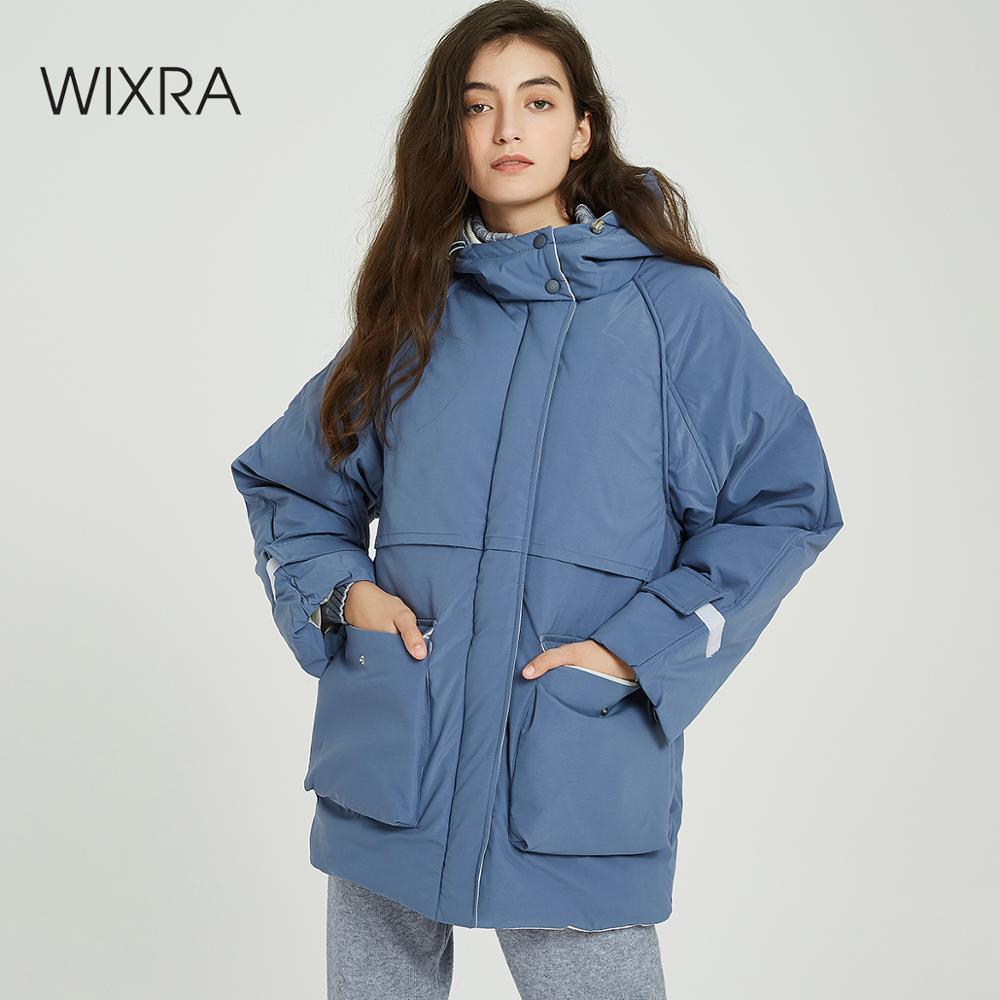 Parka con tastoni frontali