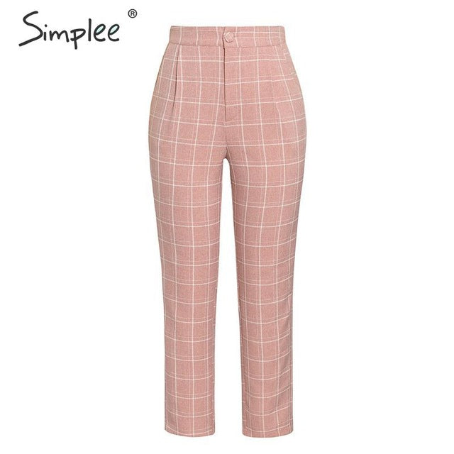 Completo a scacchi Pantalone + Blazer