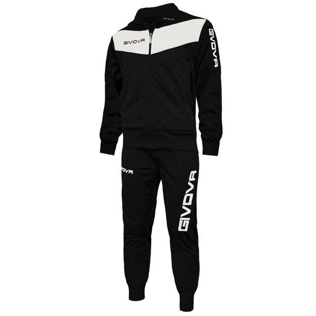 TUTA SPORTIVA GIVOVA VISA TR018 ALLENAMENTO RUNNING ZIP UOMO DONNA UNISEX