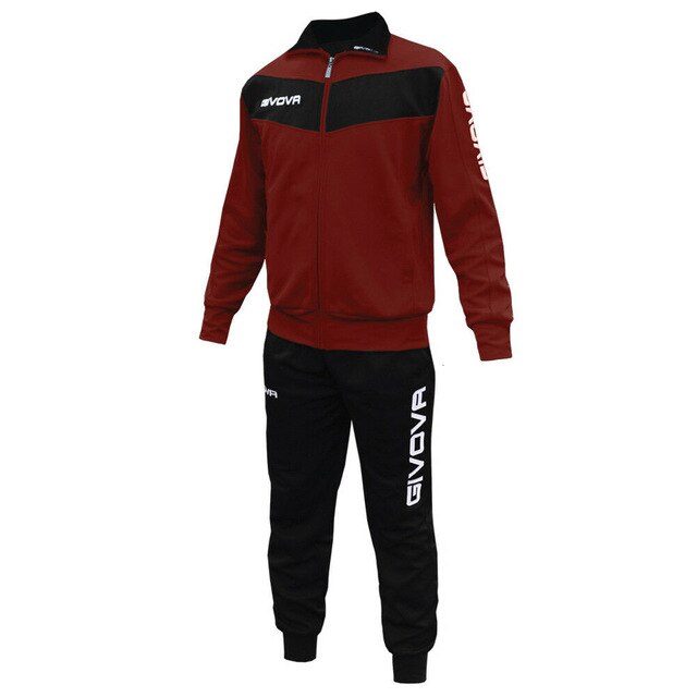 TUTA SPORTIVA GIVOVA VISA TR018 ALLENAMENTO RUNNING ZIP UOMO DONNA UNISEX