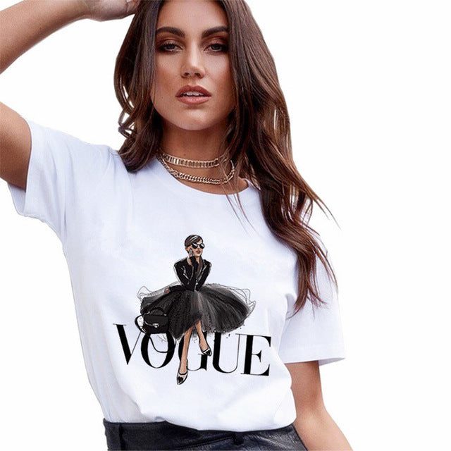 T-Shirt con Stampa centrale