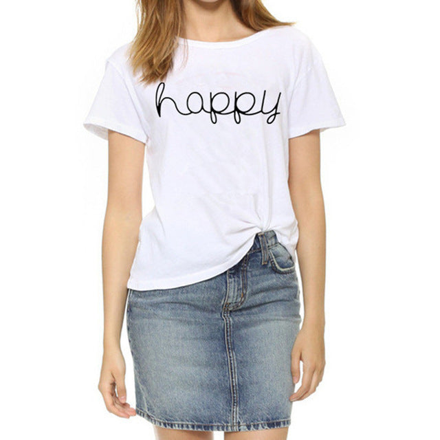 T-Shirt con Stampa centrale