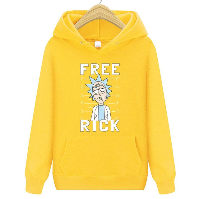 "Free Rick" Rick and Morty Hoodie