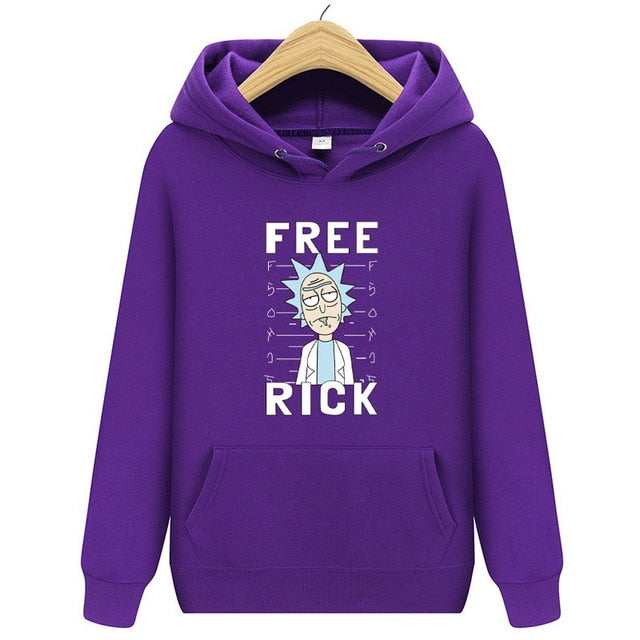 "Free Rick" Rick and Morty Hoodie