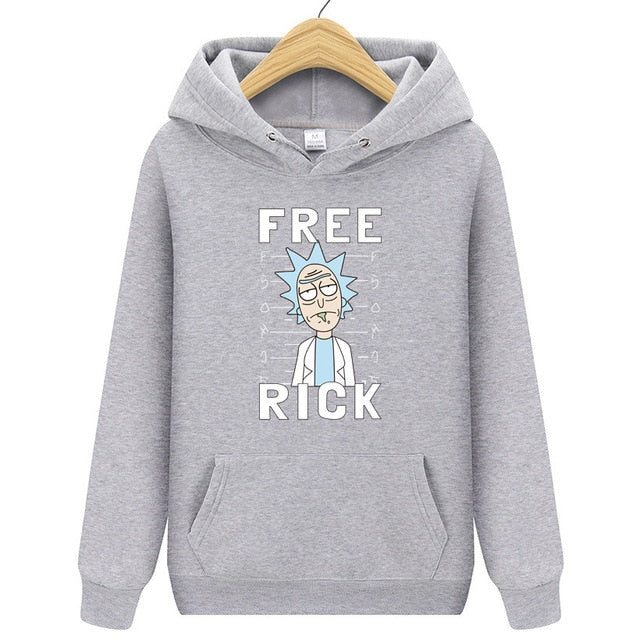 "Free Rick" Rick and Morty Hoodie
