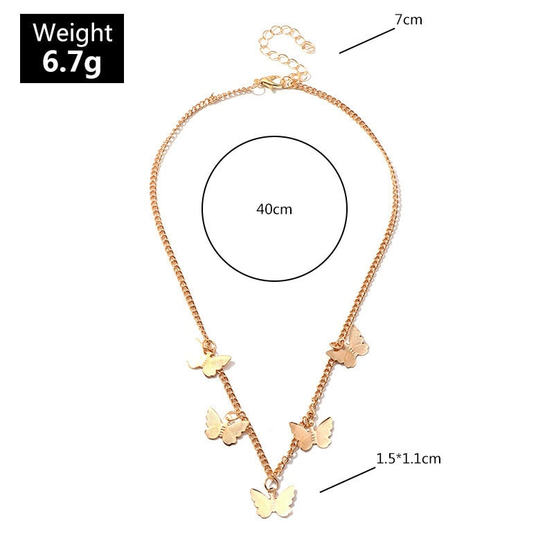 Collana con Farfalle