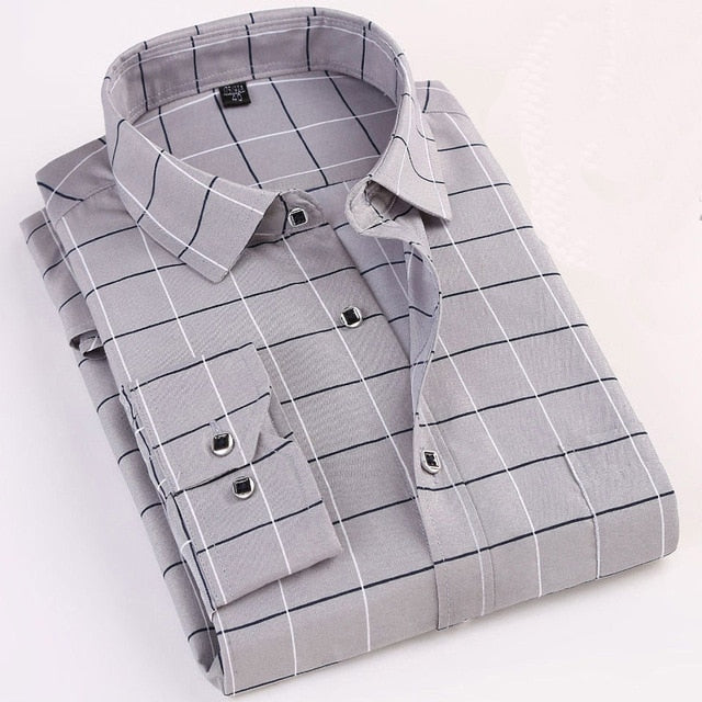 Camicia casual Slim Fit a manica lunga