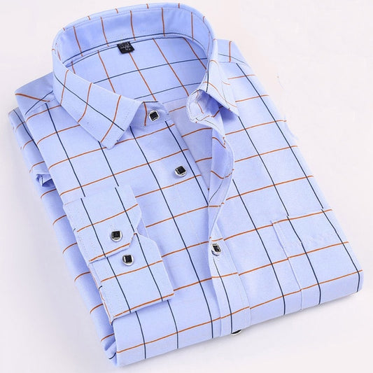 Camicia casual Slim Fit a manica lunga