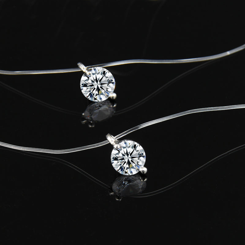 Collana in zinco con diamantino