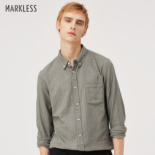 Camicia Regular Fit con taschino (Botton Down)