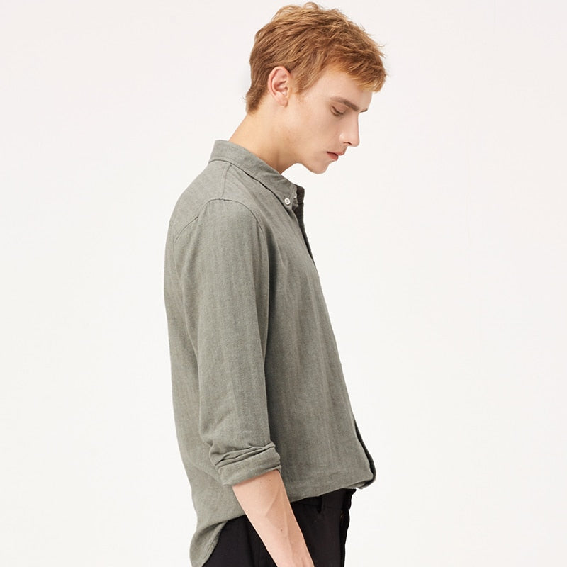 Camicia Regular Fit con taschino (Botton Down)
