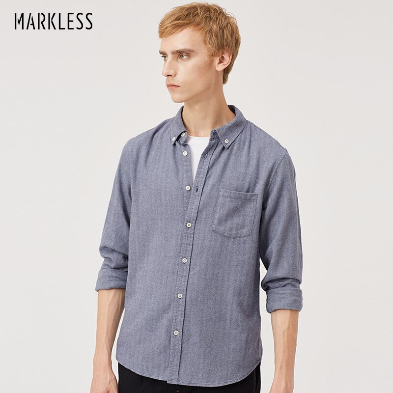 Camicia Regular Fit con taschino (Botton Down)
