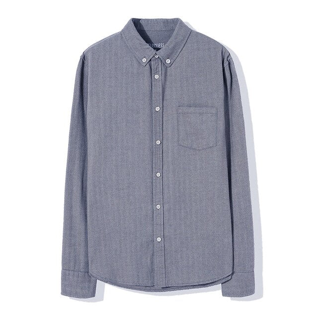 Camicia Regular Fit con taschino (Botton Down)