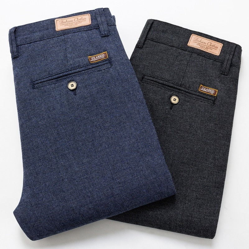 Pantalone tasca America in microfantasia a squame