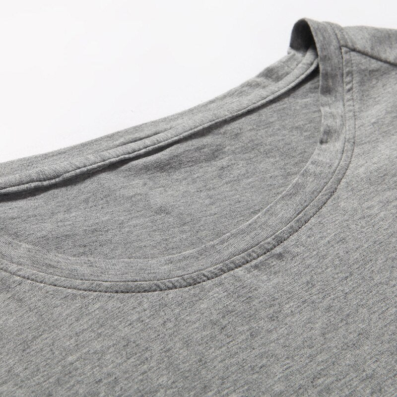 T-Shirt a mezza manica con taschino sul petto in jeans