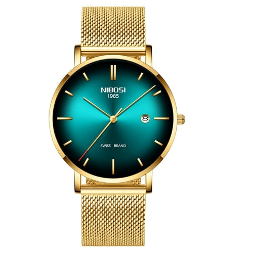 Orologio al quarzo con colore gradiente