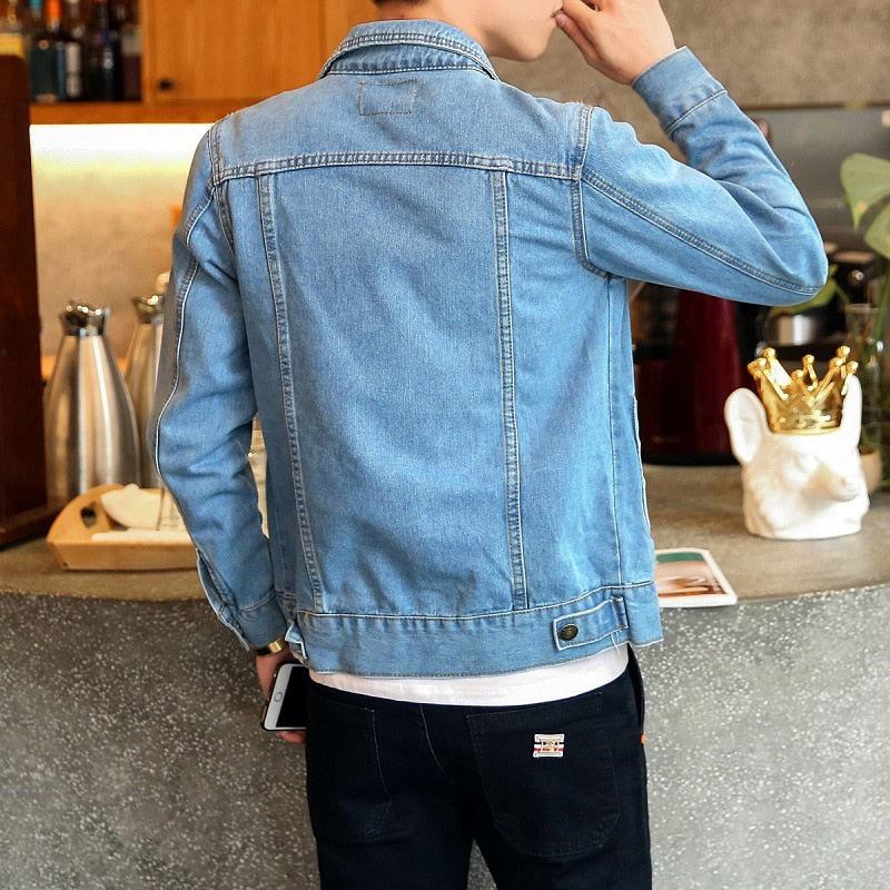Camicia in jeans con tasche sul petto