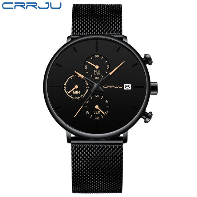 Orologio al quarzo con cinturino in acciaio