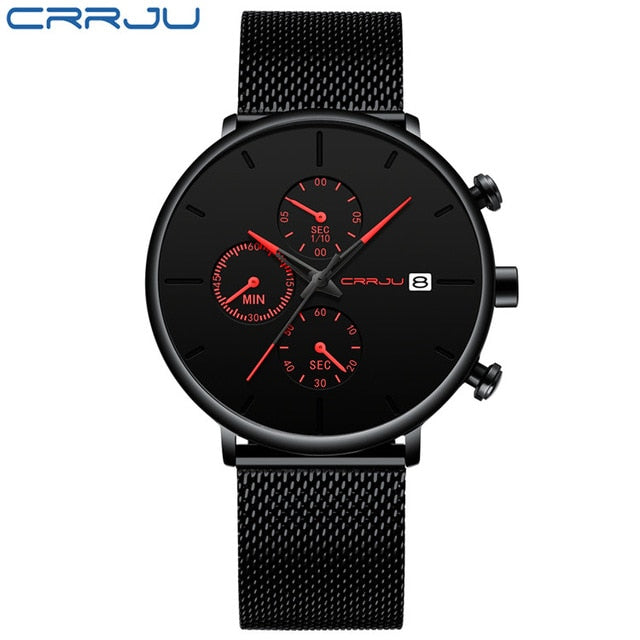 Orologio al quarzo con cinturino in acciaio