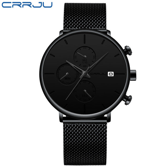 Orologio al quarzo con cinturino in acciaio