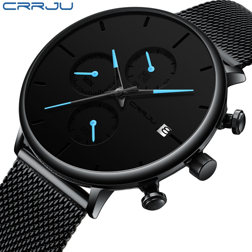 Orologio al quarzo con cinturino in acciaio
