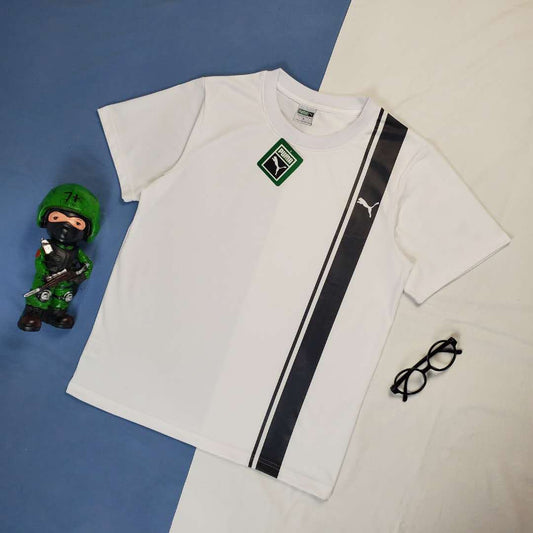 T-Shirt Puma con riga verticale