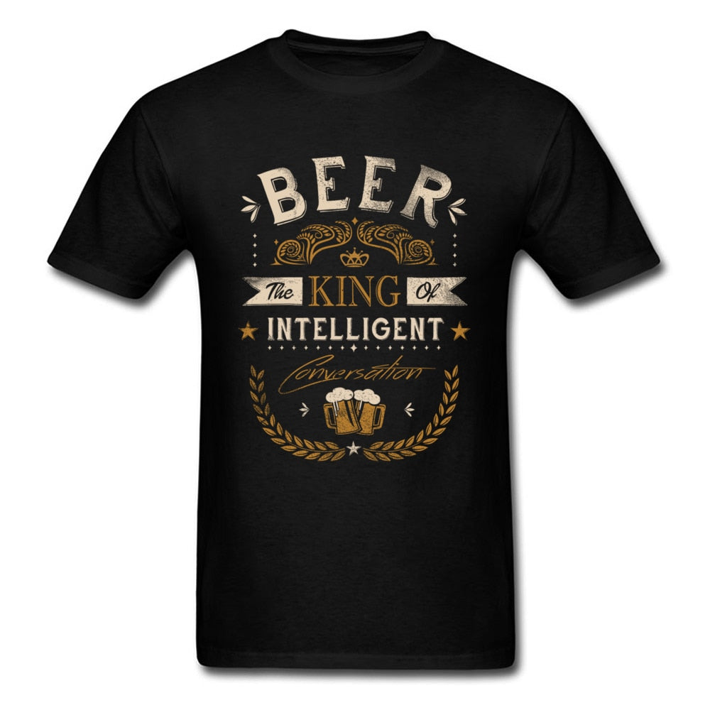 Oh Beer T-shirt King Of Intelligent