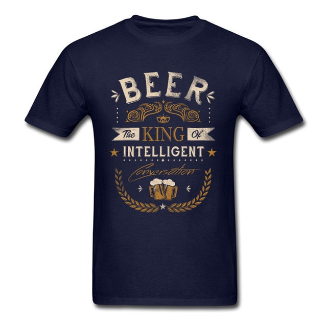 Oh Beer T-shirt King Of Intelligent