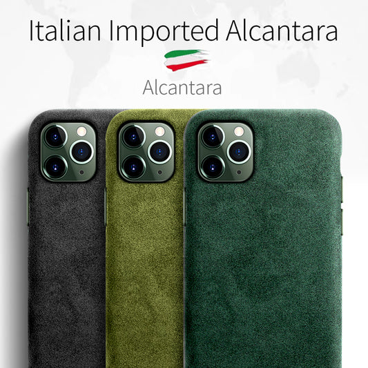 Cover in Alcantara per iPhone 11, 11 Pro, 11 Pro Max