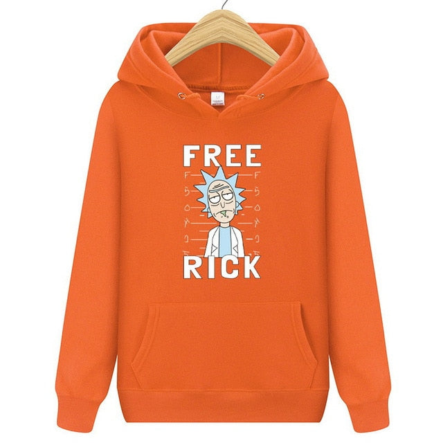 "Free Rick" Rick and Morty Hoodie